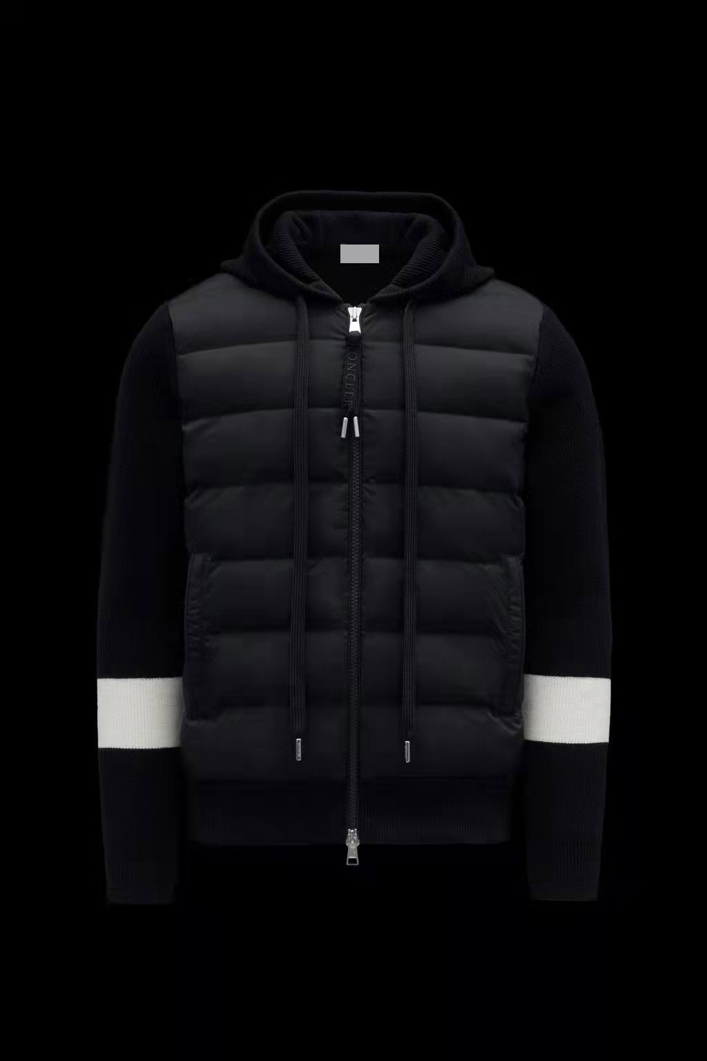 

2021 new knitted stitching down jacketmens jacket France Luxury Brand hoodie jumper 'NFC' Highs Quality sweatshirts Size S--XL, Black