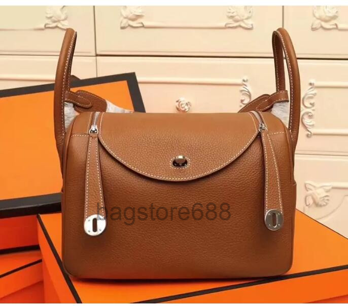 

luxury bag 5a SUPERB bag new women's real leather lychee cowhide doctor handbag shoulder purse craft all lindys handmade handbags 2023