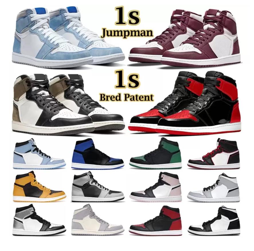 

2022 Mens Womens Basketball Shoes 1s Jumpman 1 High Mid Top University Blue Chill Hyper Royal Fashion Sneakers Sports Trainers, 16