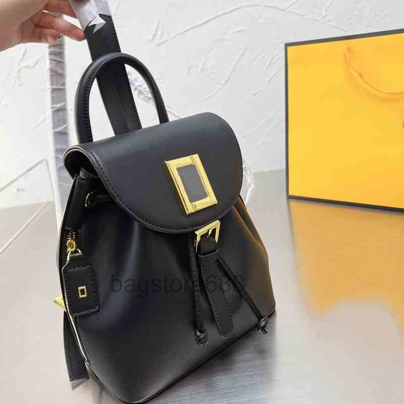 

luxury bag Vintage Backpacks Women Shopping Handbag Designer Shoulder Bags Leather Travel Crossbody Female Bucket, Orange