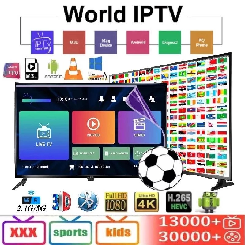 

Android smart TV Parts Lxtream livego Europe Arabic france Germany 4k HD m3u 14800Live Channels 14300 vod for tv box IPTVSmarters devices PC screen protectors