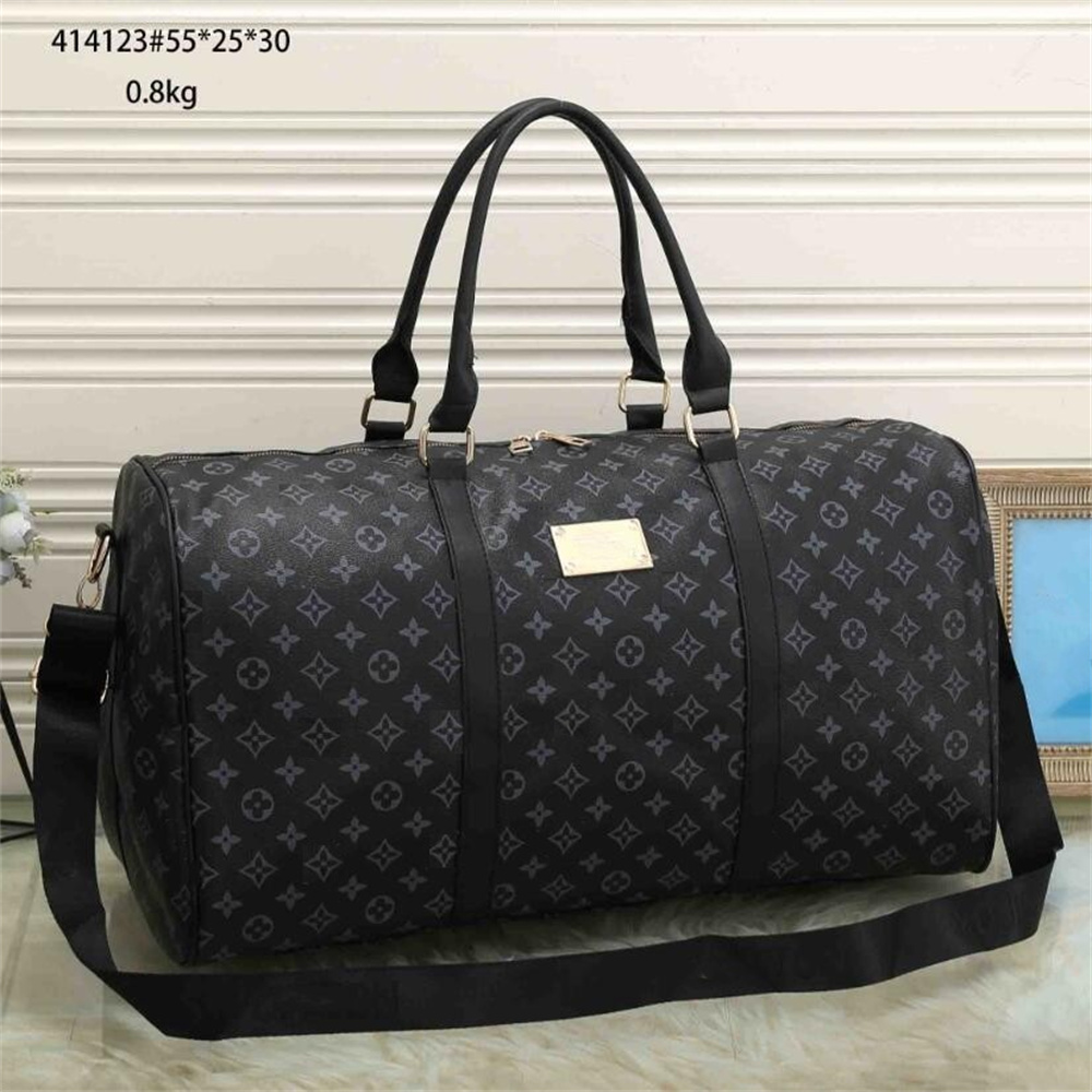 

2022 Luxury Brand Travelling Bag Duffel Handbag Large Capacity Tote Bag Women Crossbody Gold Zipper Removable Embroidered Letter Shoulder Strap High Quality