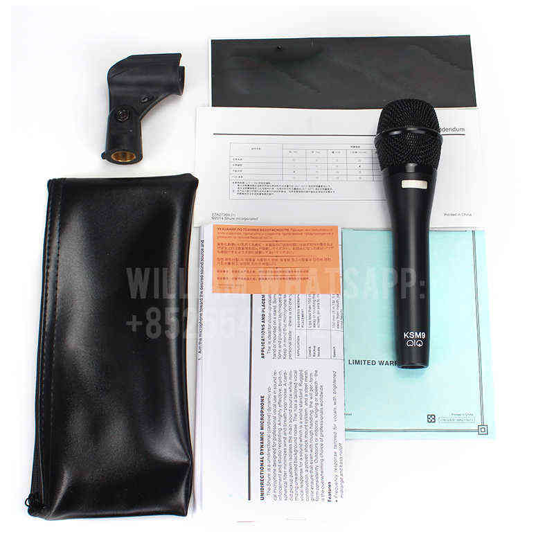 Microphones Top 5A 1 1 quality KSM9 KSM9HS KSM9/SL KSM9/CG supercardioid dynamic microphone mic for shure microphone T220916-image-803212321