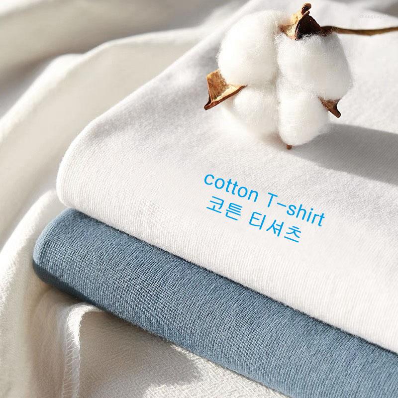 

Women' T Shirts Summer Cotton Soft Basic Shirt Women 2022 Oversized Casual Solid Tee Female Loose Short Sleeve Simple Tops, White