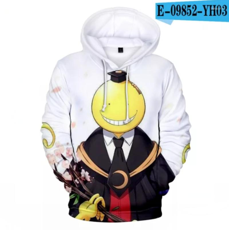 

Men's Hoodies Style Assassination Classroom Korosensei Anime Men/women Hip Hop Pullover Casual Hoodie Fashion Sweatshirts, 3d