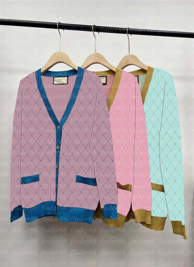 

Women' Sweaters With Letter Jumper Knitwear Lady Long Sleeve Knit Cardigan With Pockets 4 Colors, Extra shipping cost