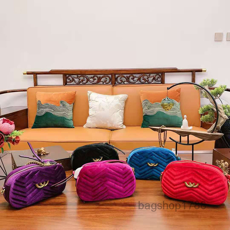 

Evening Bags Pink sugao 2020 new fashion shoulder handbag small purse women crossbody bags soft velour material lady shopping bags with Gle