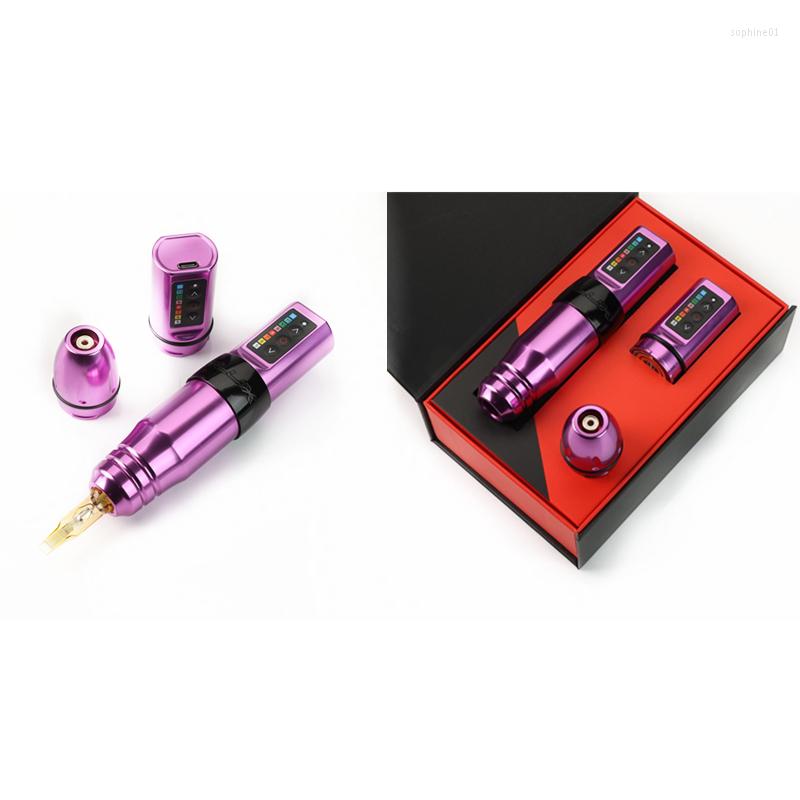 

Tattoo Machine Wireless Pen Swiss Motor Strong Quiet Fast Charging Battery 2400mA/h For Liner Shader