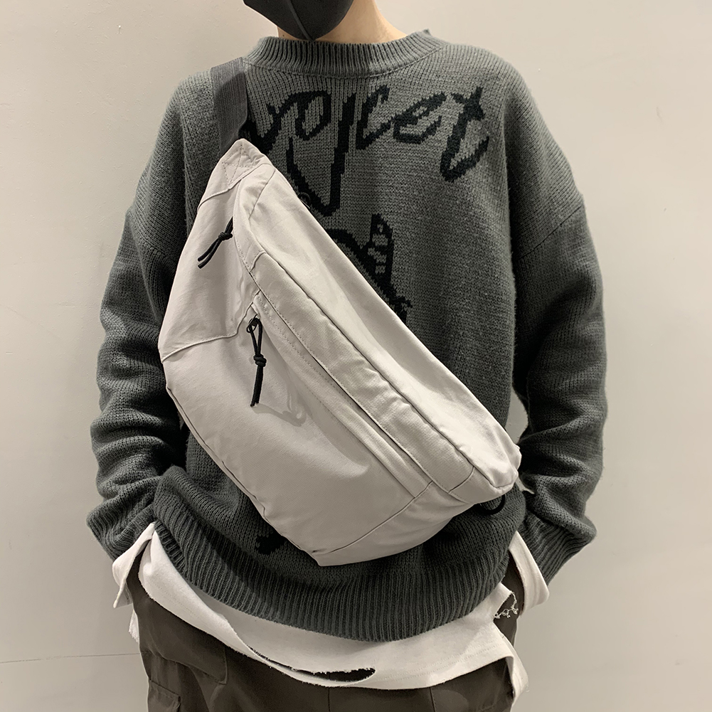 

Large Capacity Storage Waist Bag Canvas Fanny Pack For Men And Women Blet Bag Multi-Functional Chest Bags Banana Packs