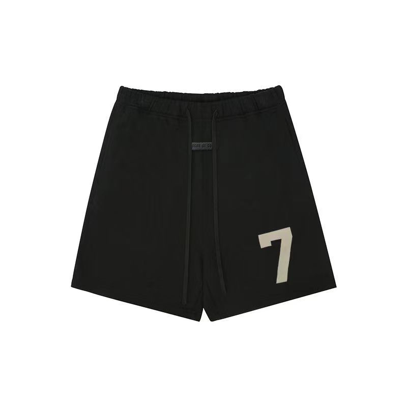 

Men' Shorts Cotton Loose Soft Pants Have Black Grey Solid Simple Style Sports Basketball