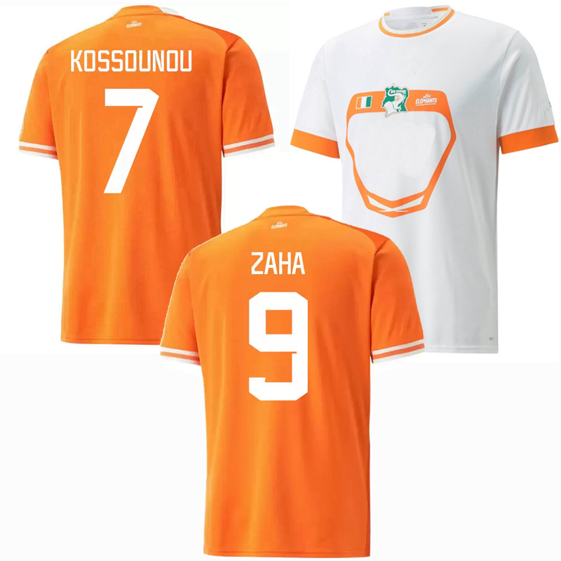 

Player Fans 2022 2023 Soccer Jerseys Cote d Ivoire ivory coast PEPE ZAHA HALLER KESSIE BAILLY BOLY national team home away 22 23 football shirts, Home fans
