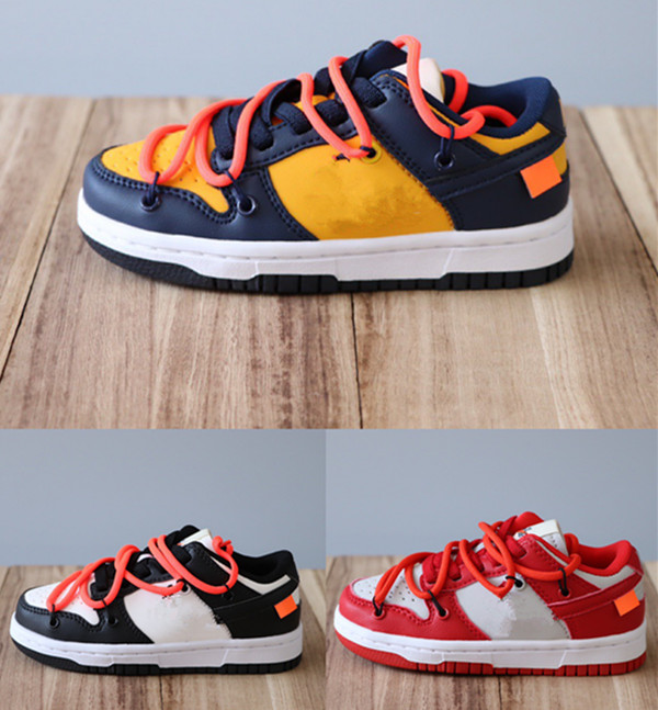 

Kids dunks University Gold Midnight Navy Shoes 2022 Pine Green Toddler Tennis Sneakers Black Toy Civilist Boys Girls Children Running Trainers