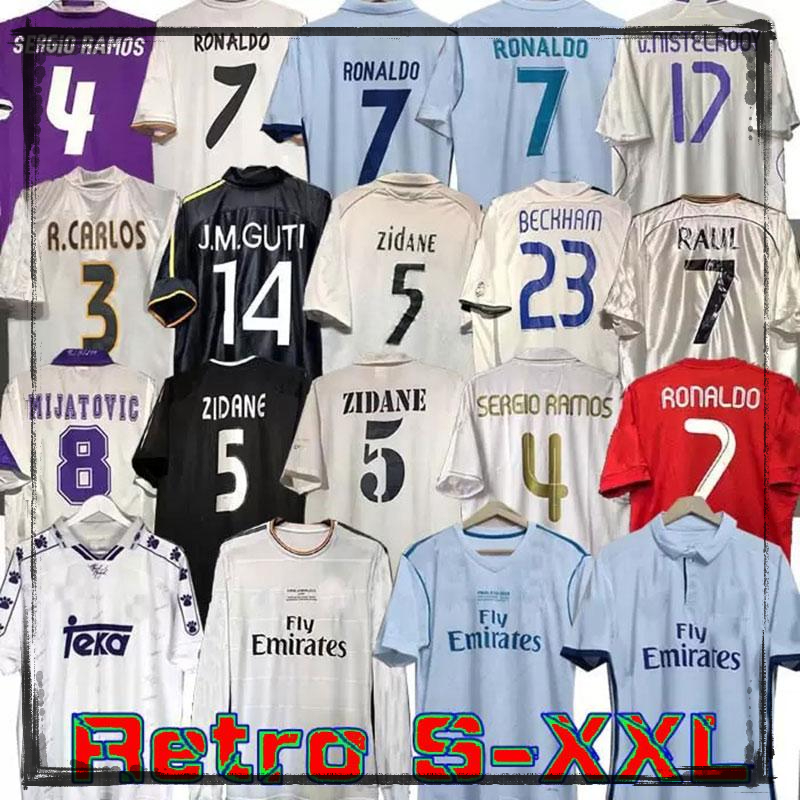 

Finals Real Madrids Retro Soccer Jersey Football GUTI Ramos SEEDORF CARLOS RONALDO 11 13 14 15 16 ZIDANE Beckham RAUL Vintage 94 95 96 97 98 99 00 02 03 04 05 06 07 FIGO kits, 16/17 home ucl