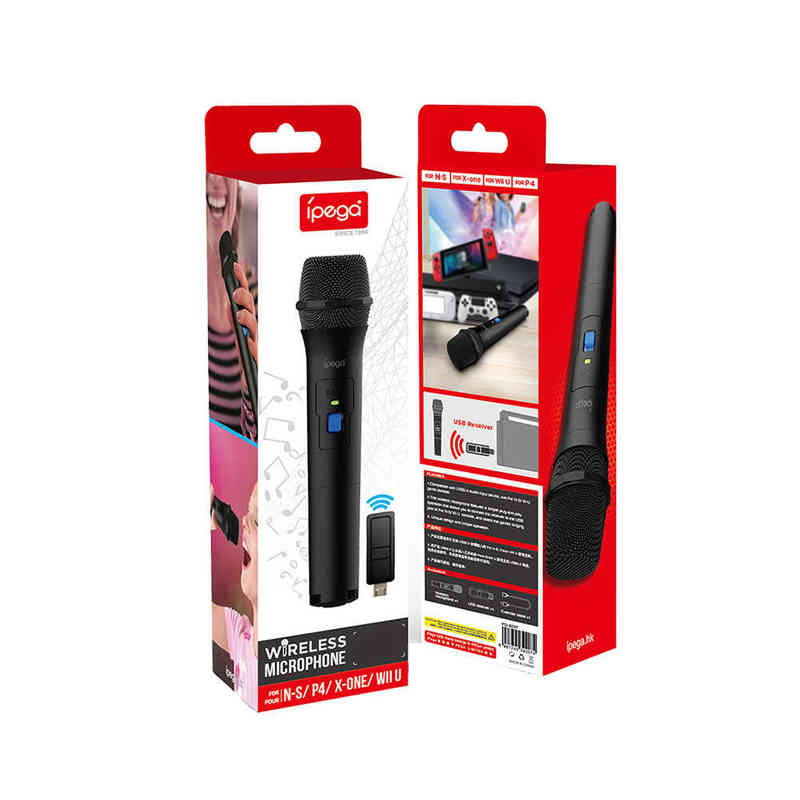 Microphones PG-9207 Karaoke Game Microphone Wireless Speaker HiFi Mic for PS5/PS4/PS3/Xbox One/Wii U/ Nintendo Switch Game Console T220916-image-803725452