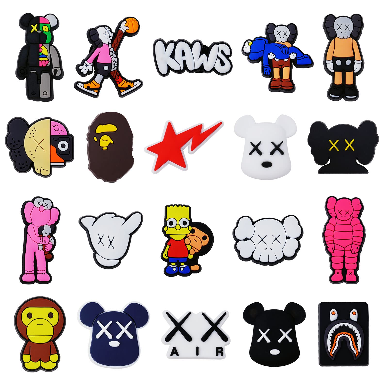 

Shoe Parts Accessories Ainiv 20 55 Croc Charms For Girls Letter Clog Decoration Random Bracelet Wristband Party Decor Zcroccharmstore Amvih