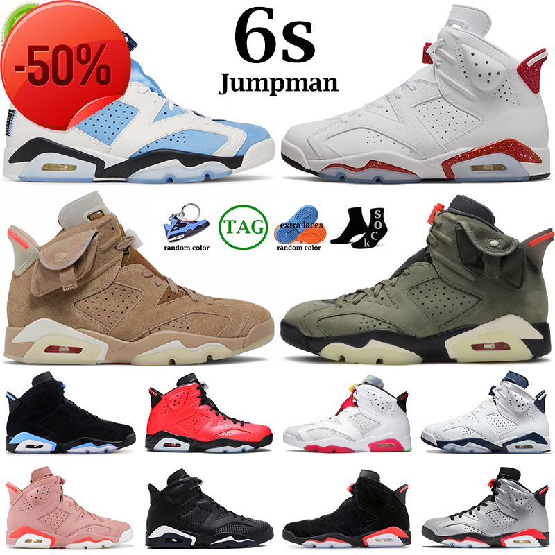

Jumpman 6 Men Women 6s Basketball Shoes Unc White Red Oreo British Khaki Olive Black Cat Bordeaux Bred Defining Moment Mens Trainers Sports