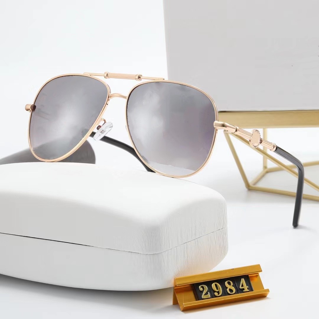 

2022 hot New Fashion Designer Sunglasses 298 Square Half Frame Flip Design Top Quality Avant-Garde Style Outdoor Glasses