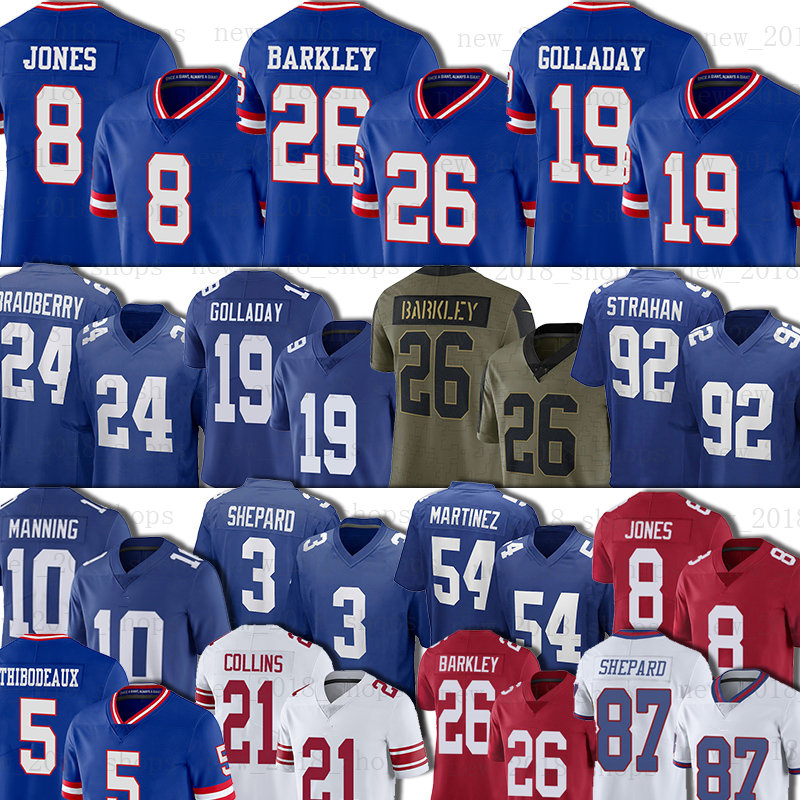 

26 Saquon Barkley 89 Kadarius Toney Football New York''Giants''Jersey Daniel Jones Kenny Golladay Wan'Dale Robinson Andrew Thomas Kayvon Thibodeaux Blake Martinez, Custom kid jersey(j r)