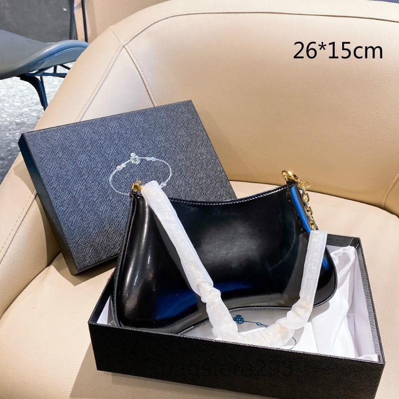 

Woman Handbags Totes Designer Shoulder Bags Chain Leather Baguettes Hobos with Dust Bag Pp 2022, Pink