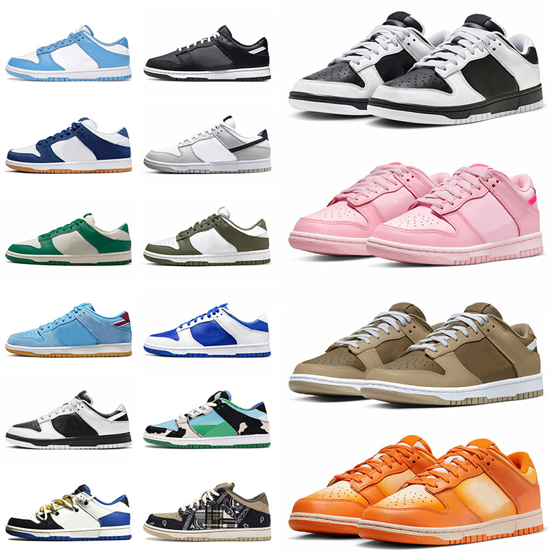 Chaussures décontractées Panda Pink Men Femmes Offs Blanc Noir UNT Grey Fog Green Syracuse Malachite Trainers Moyen Olive Femmes Outdoor Designer