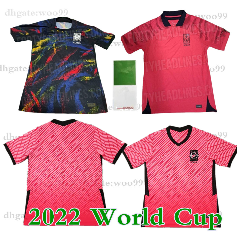 

2021 2022 soccer jerseys SON South 22 23 Korea home away black HYUNG KIM LEE HO JERSEY custom men kids training football shirts, 21/22 fans