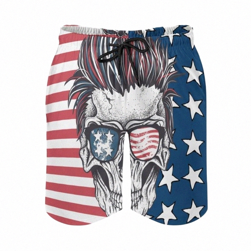 short masculin Briefs de maillots de bain masculins 3D Place imprimé Swimming Men'smen's W4QC #