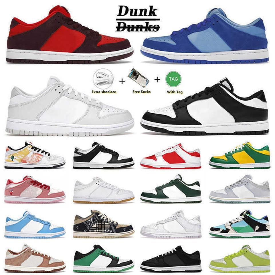 

Sandals 2022 Quality Sports Dunks Low Running Shoes Size 13 Mens Women Cherry Blue Raspberry White Black Grey Fog Unc Off Trainers Sneakers3 Yuw, A3 ts 36-47
