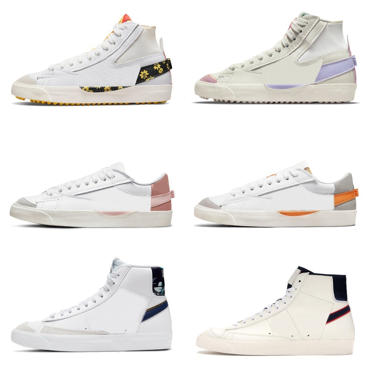 

2022 Blazer Mid 77 Vintage Jumbo Casual Shoes Mens Women Blazers OG Multi White Red Indigo Pine Green Summit Arctic Punch Sail Gum Trainers Designer Platform Sneakers, Please contact us