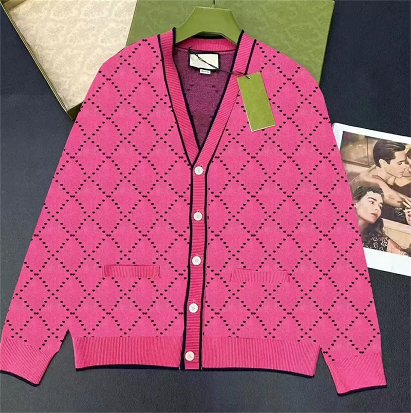 

Women Hot Pink Sweaters Cardigan Coats Women Knitted Shirts Spring Fall Warm Jumper Street Coat, Red