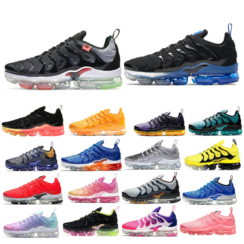 

Tn running shoes max air mens trainers Triple Black Tennis Ball Vapores vaporemax Violet Olive Orange Gradients men women outdoor tns sports sneakers Size 36 45, #28