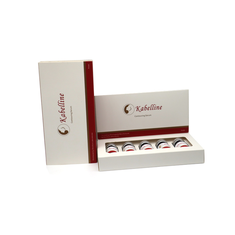 

Kabelline Kybellas 5vials x8ml Face and Body lipo lab Slimming Solution Contouring Serum Sculpting & Slimming