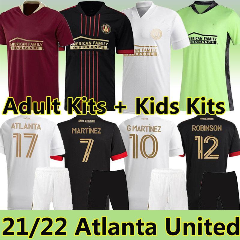 

New 21/22 MLS Soccer jerseys Atlanta United LAFC inter miami LA Galaxy 2021 2022 G.MARTINEZ MORENO TORRES Adult kids kits football jersey, 20-21 home kids kits