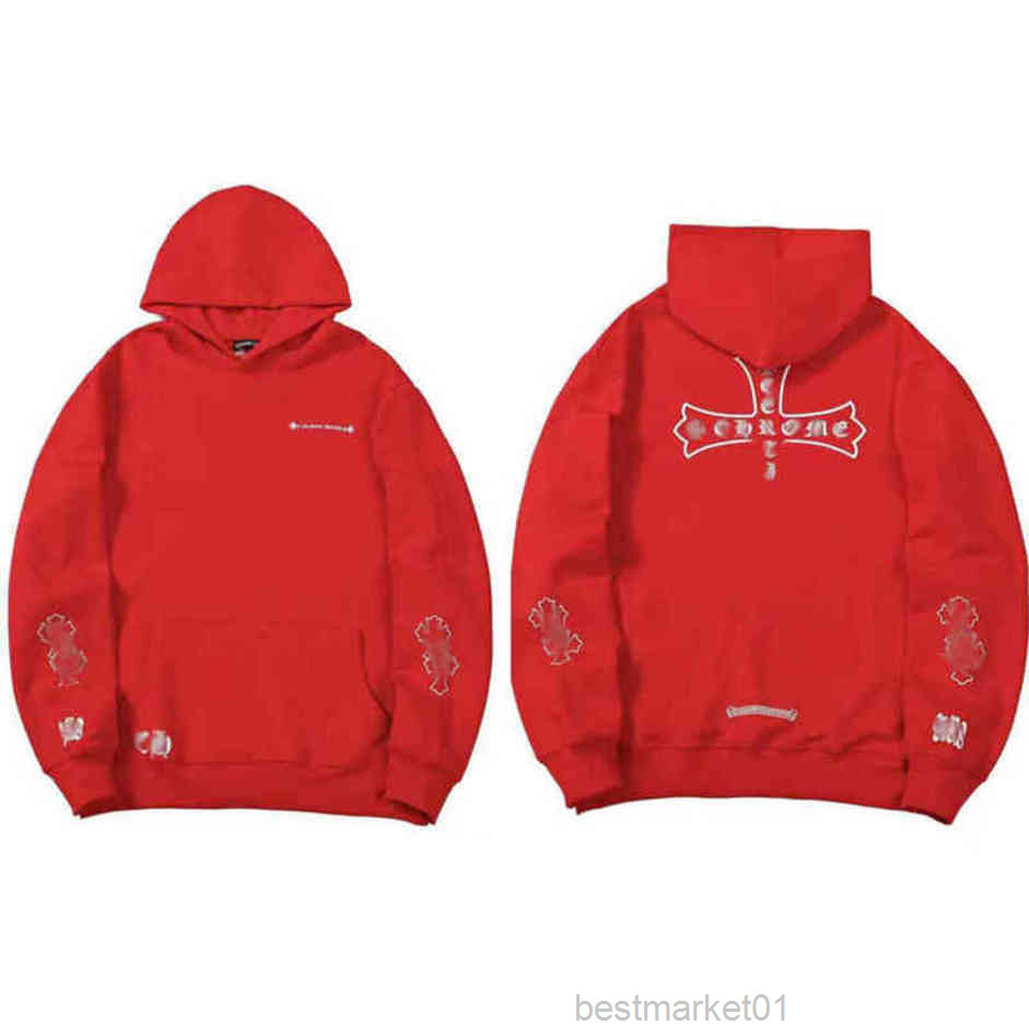 

Men' Hoodies Sweatshirts Brand Classic Fashion Mens Designer Ch Horseshoe Cross Print Jacket Women Casual Tops Quality Luxury Pullover Hoode1, 22