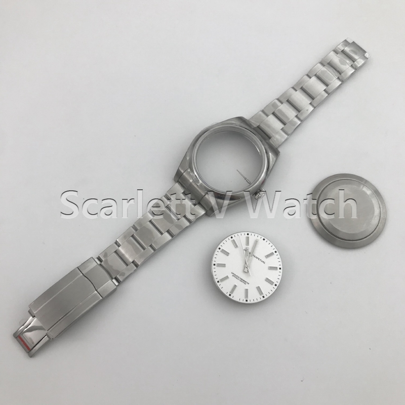 

AR Factory Newest Edition Men's watch super perfect 124300 Best Edition White Dial on SS Bracelet A3132, Color 2