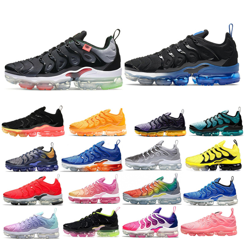 

Tn running shoes max air mens trainers Triple Black Tennis Ball Vapores Violet Olive Orange Gradients men women outdoor tns sports sneakers Size 36 45, #29