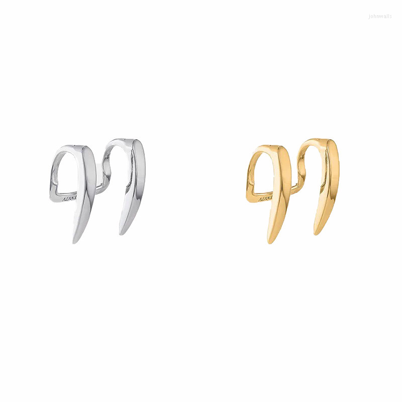 

Backs Earrings Clip-on & Screw Back Alan Crocetti Viper Cuff European American Fashion Ear Clip Decoration Woman Girl Men Party Lip Ring