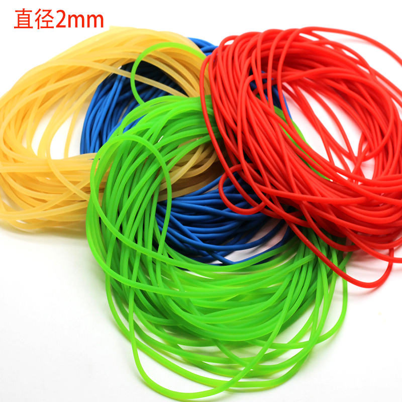 

Cheap Sports Entertainment FishingFishing 2mm solid 10m rubber for traditional level round elastic tied line fish