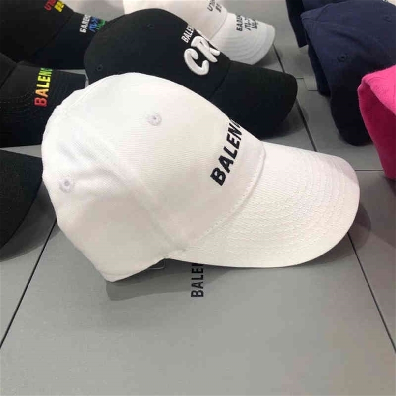 

Ball Paris Caps Balenciga of star Balencaigass version hat 2021ss purchasing embroidered letter duck tongue baseball cap B ULI2 Z841 GD0E, Classic white