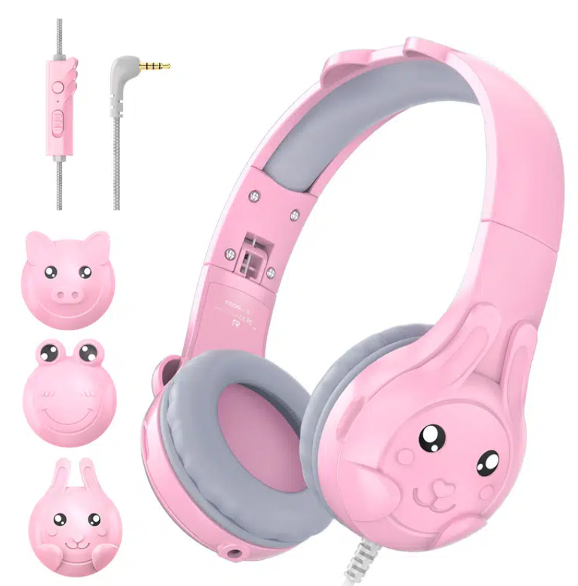 

Kids Headphones Children Girls Boys for Cellphones Kindle, Blue