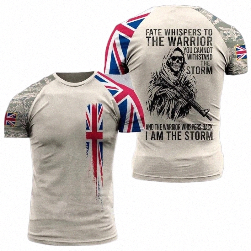 

men's T-Shirts Army Veterans Shirt 3D Printed Camouflage British Soldier High Quality T-Shirt Large Personalized Cool SummerMen's b3EH#, Zjc-ygmc12