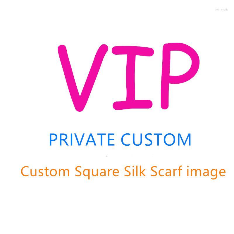 

Scarves Private Custom Image Square Silk Scarf Bandanna T-Shirt Handkerchief ImageScarves