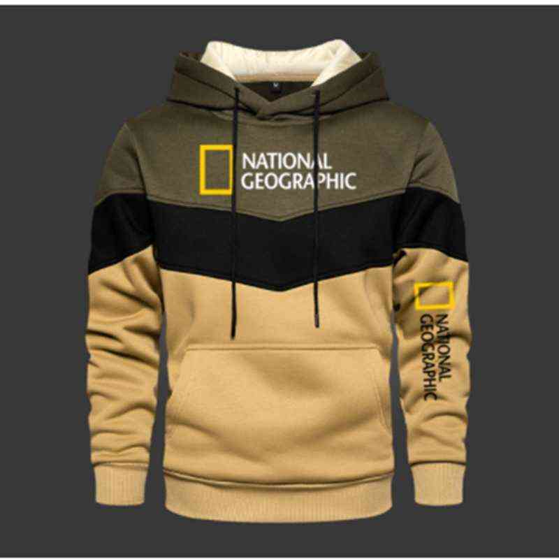 Men's Hoodies Sweatshirts 2022 Men's New Spring and Autumn NATIONAL GEOGRAPHIC Car Sweater Zipper Sportswear Printing Unisex Jacket Swe