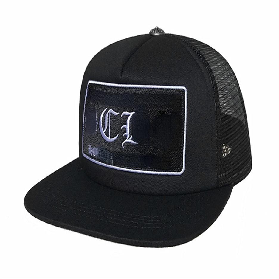 

Wave Baseball Caps Letter Embroidery Bend Fashion Hip Hop Travel Visor designer Mesh Male Female Cross Punk Hats303P