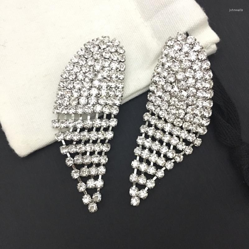 

Backs Earrings Clip-on & Screw Back European And American Tassel Ear ClipsClip-on
