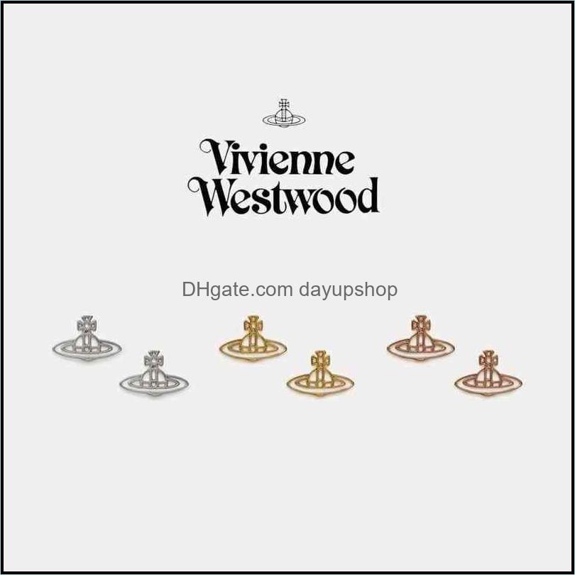 

Charm Charm Charmkiki Japan Purchases Westwood Simple Lines Hollow 3-Color Men And Women Drop Delivery 2021 Jewelry Earrings Dayupshop Dhzko