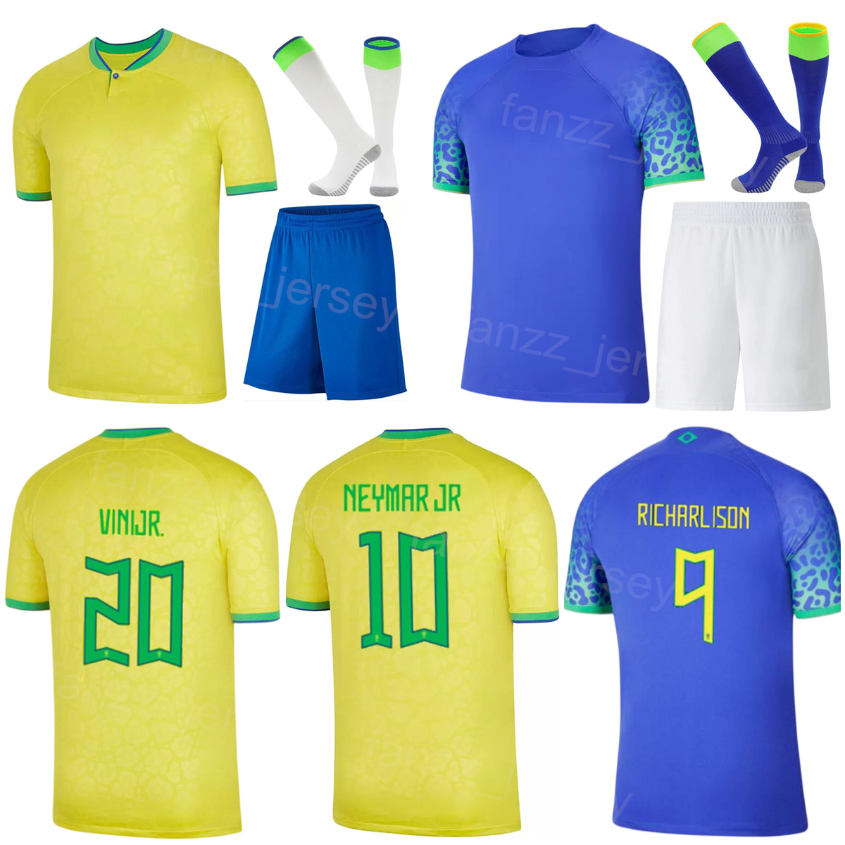 

Man Youth Brasil RICHARLISON Soccer Jerseys National Team RAPHINHA Philippe Coutinho Thiago Silva Lucas Paqueta MARQUINHOS Football Shirt Kits 22-23 World Cup, Purple