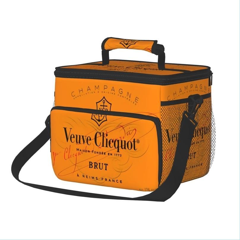 

Lunch Bags Veuve Clicquot Champagne Picnic Bag Large Capacity Luxury Lunch Family Pack Refrigerated Shop Tote Hy04 220726 Drop Delive Dh0Hp