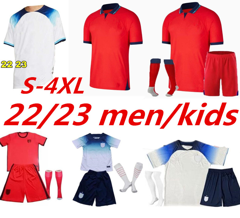 

22 23 national team adult Men kit soccer jerseys KANE SANCHO STERLING 22 23 DELE LINGARD EnGLaND RASHFORD football shirt, Gold