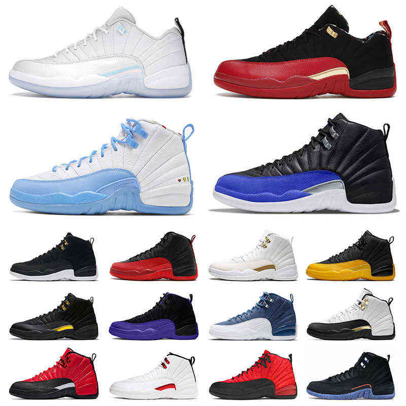

2023 Basketball Jumpman 12 Shoes Royalty 12s Mens Sneakers Basketball Shoes OVO White Black Concord Low Easter Indigo Utility Cny International Flight A70R, B6 40-47 game royal black