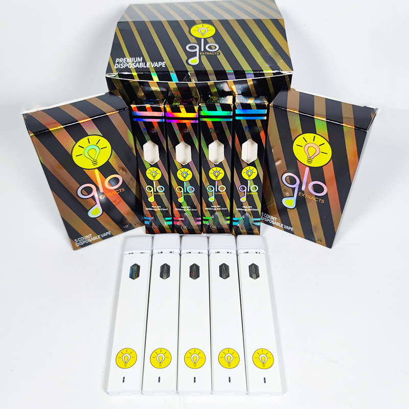 

Glo Disposable Vape Pens E Cigarettes 1.0Ml Rechargeable Empty Vape Desechable Device Pods 280Mah Battery Start Kits Extract 10 Strains cake ghost packwoods jeeter